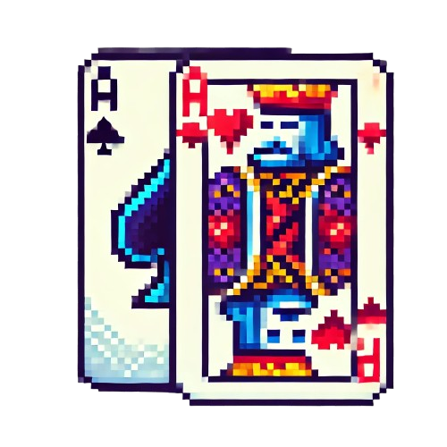 Poker decoration left
